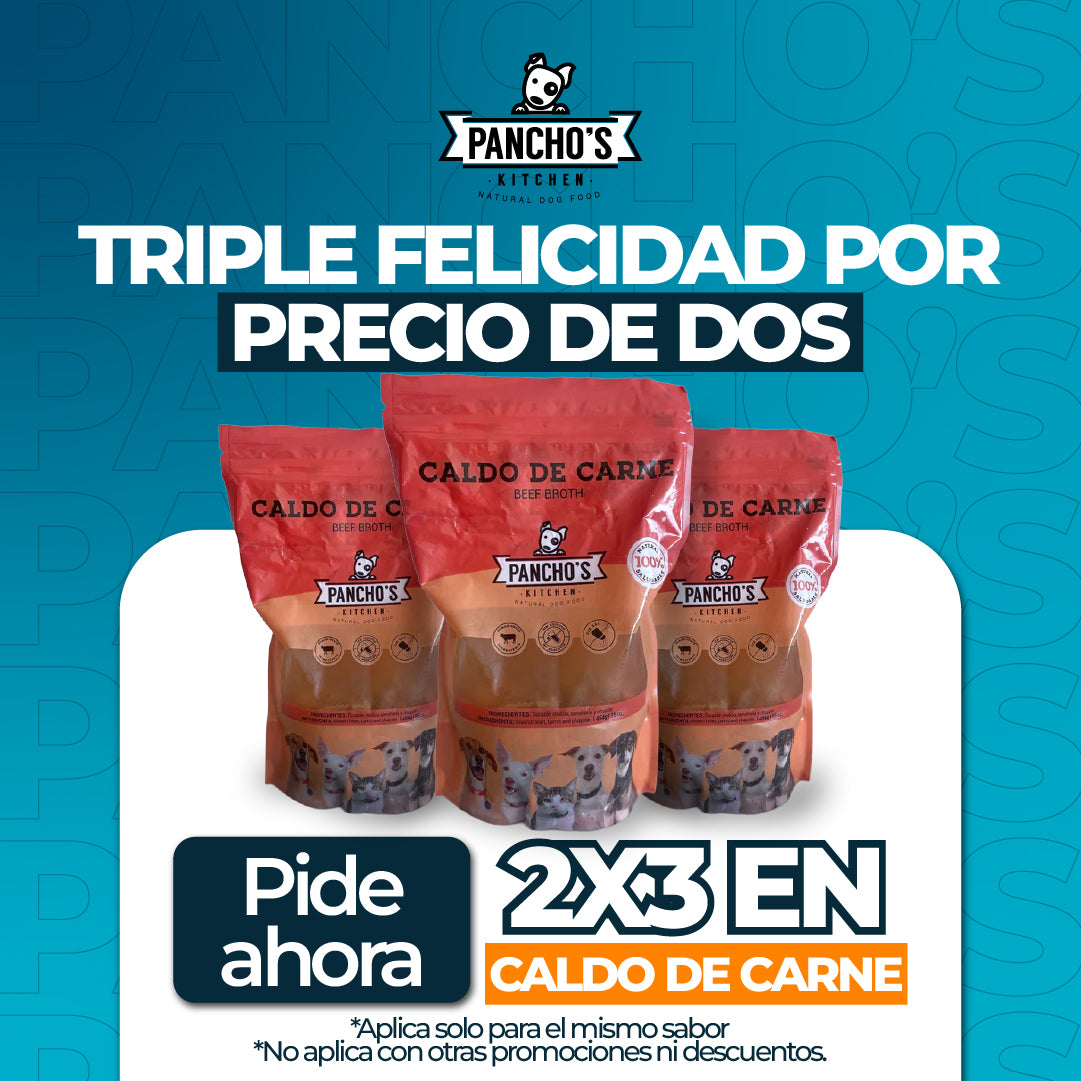2x3 Caldo de Carne