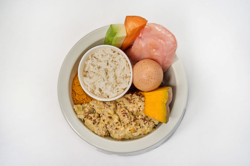 Cazuela de Pollo Calabaza y Quinoa