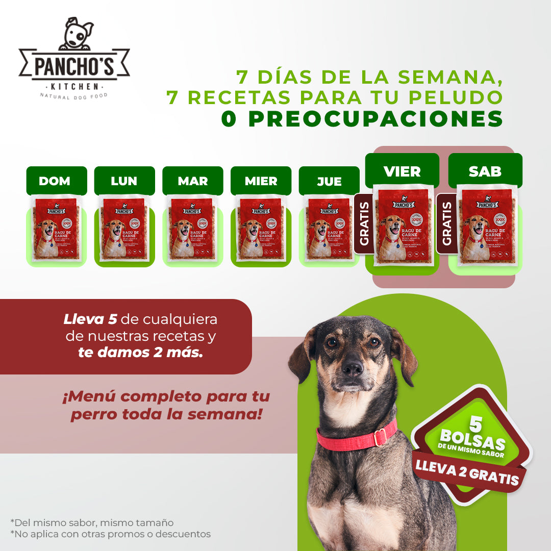 Promo paga 5 lleva 2 gratis