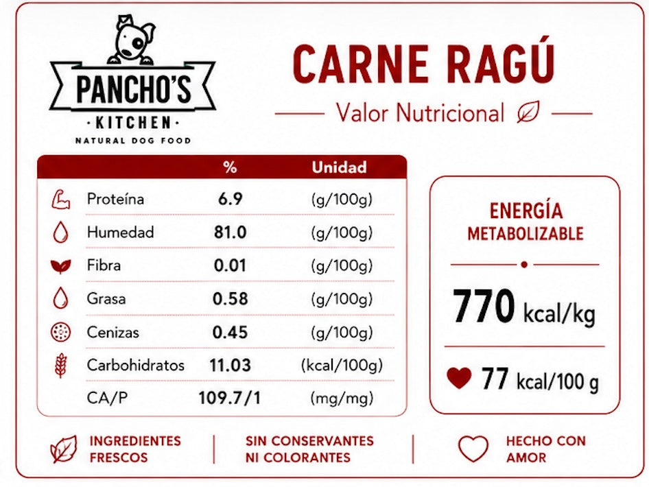 Ragu de Carne de Res, Higado y Remolacha