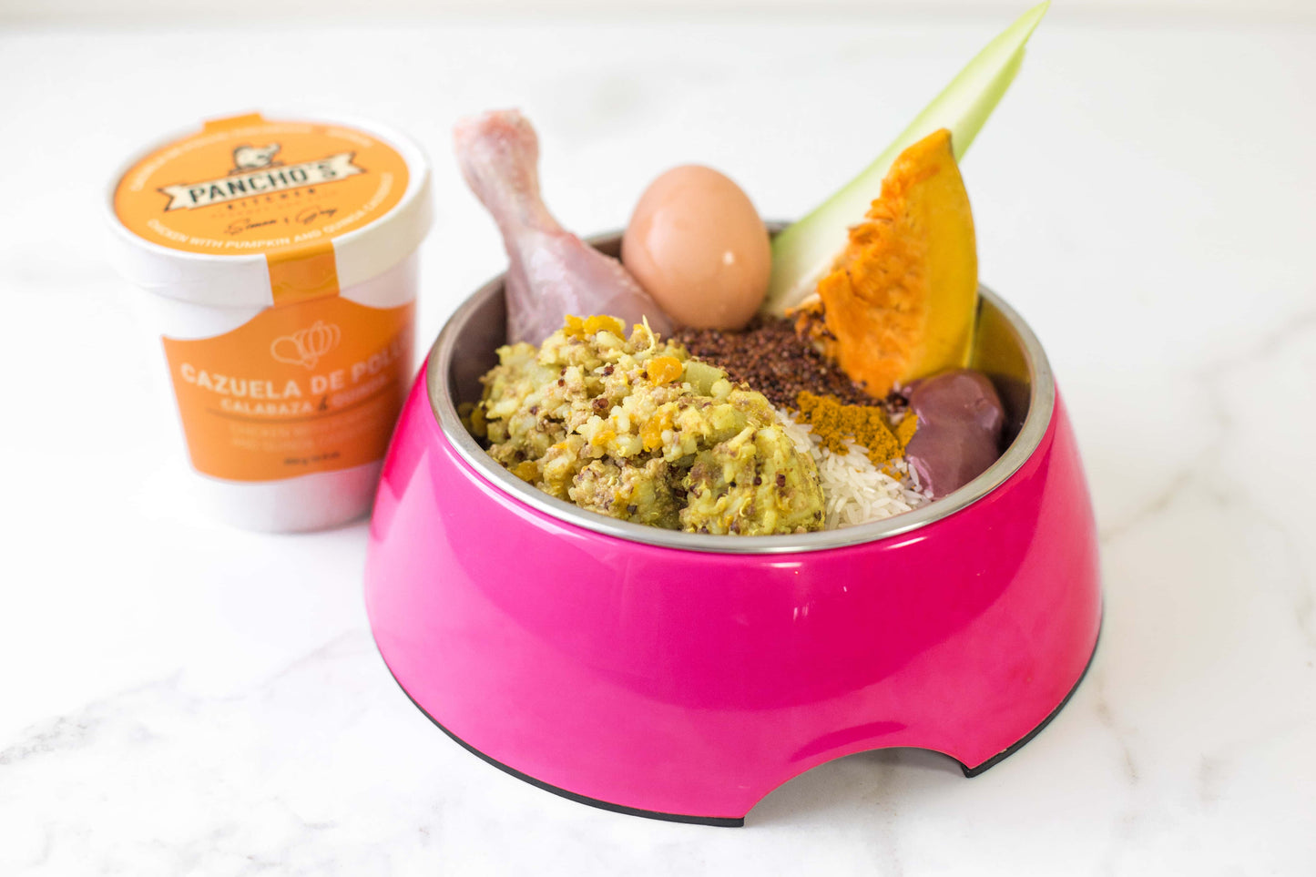Cazuela de Pollo Calabaza y Quinoa
