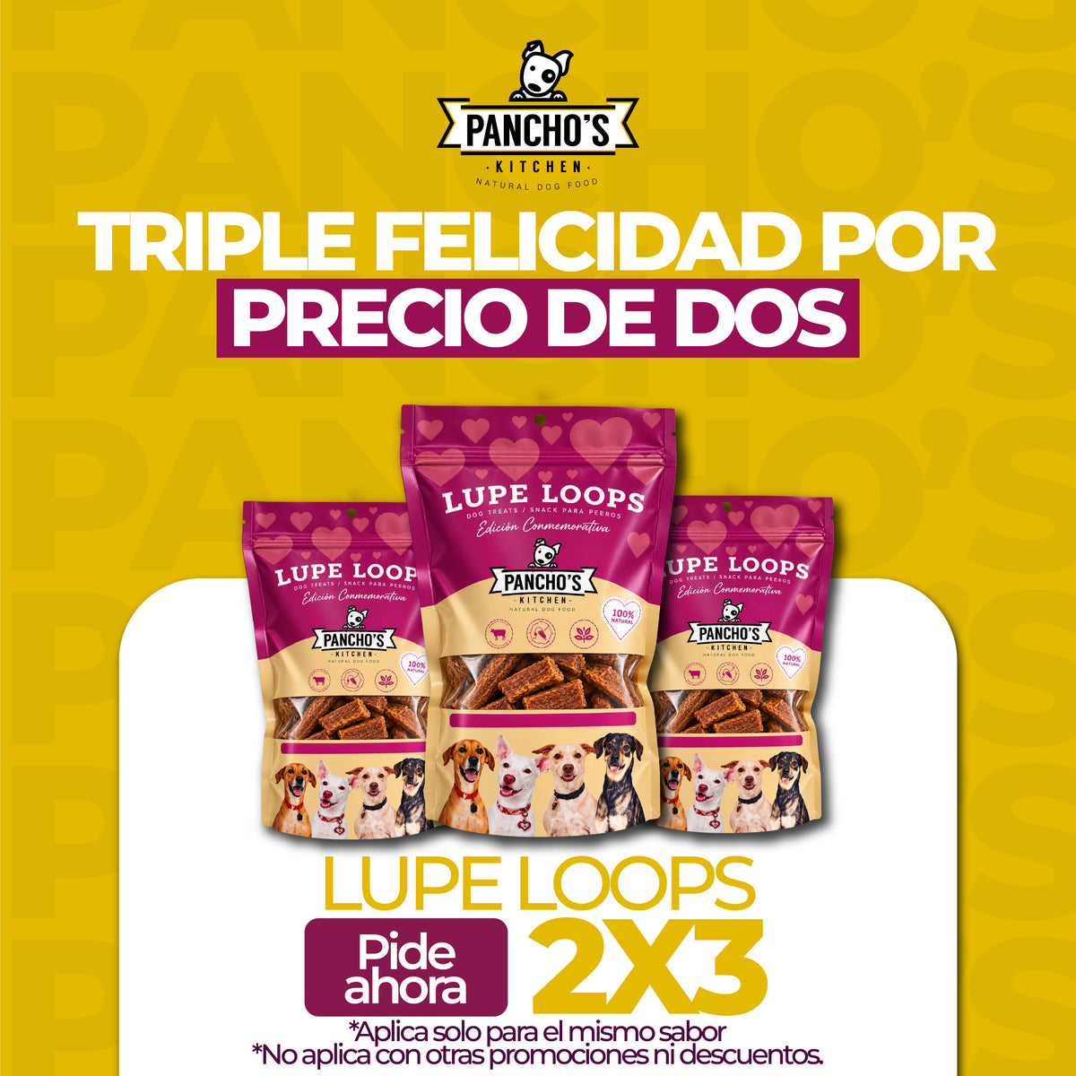 2x3 Bolsa de Lupe Loops