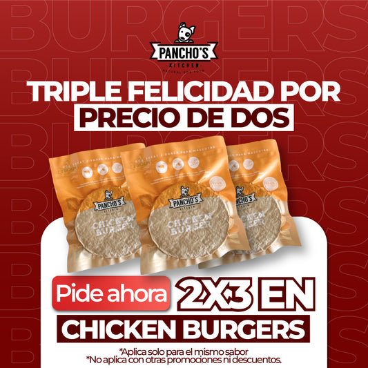 2x3 Burger Pollo