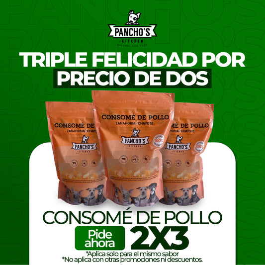 2x3 Consomé De Pollo
