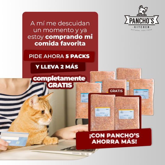 Promo Comida Para Gato: Paga 5 lleva 7