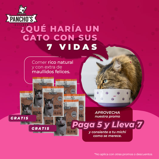 Promo Comida Para Gato de Pescado: Paga 5 lleva 7