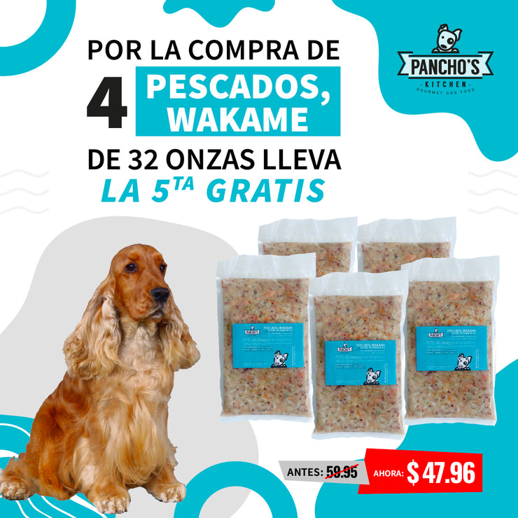 4x5 Pescado Wakame de 32 ONZ