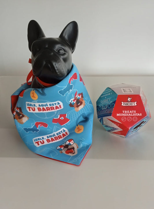 Bolas de Fútbol: Snacks + Bandana.