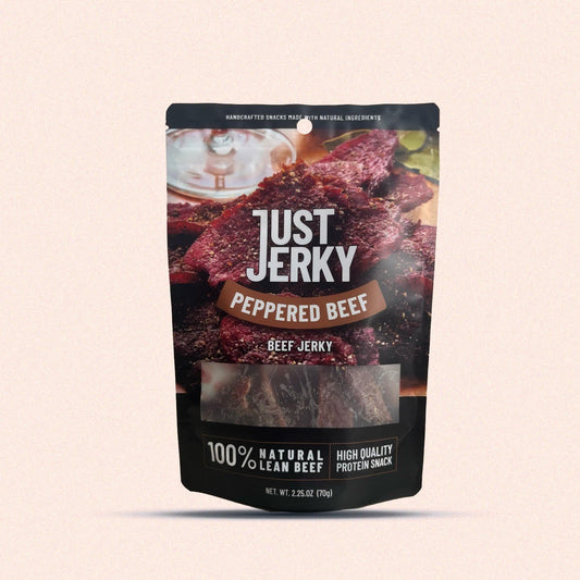 Just Jerky Peppered Beef